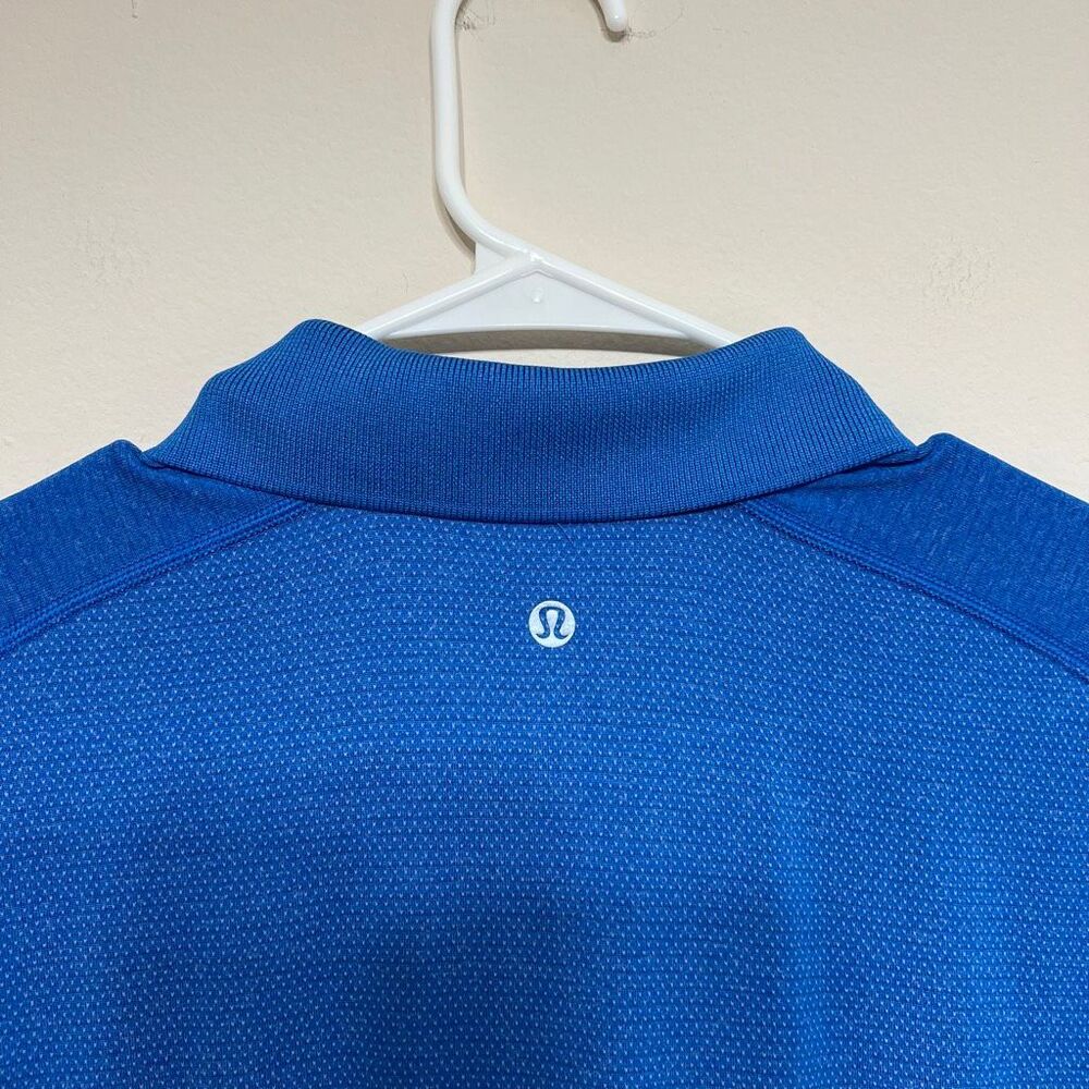 Lululemon Blue Evolution Performance Polo Short S… - image 3